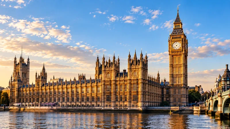 Houses of Parliament and Big Ben, London